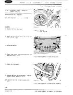 Предварительный просмотр 264 страницы Ford Escort RS Workshop Manual