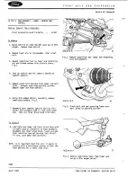 Preview for 289 page of Ford Escort RS Workshop Manual