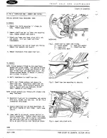 Preview for 291 page of Ford Escort RS Workshop Manual