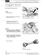 Предварительный просмотр 314 страницы Ford Escort RS Workshop Manual