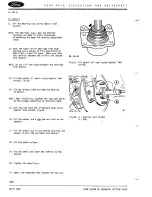 Preview for 317 page of Ford Escort RS Workshop Manual