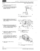 Предварительный просмотр 343 страницы Ford Escort RS Workshop Manual