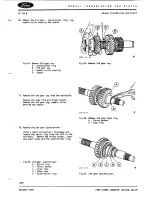 Предварительный просмотр 350 страницы Ford Escort RS Workshop Manual