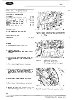 Preview for 509 page of Ford Escort RS Workshop Manual