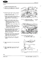 Preview for 511 page of Ford Escort RS Workshop Manual