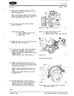 Preview for 597 page of Ford Escort RS Workshop Manual