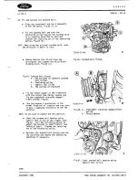 Preview for 603 page of Ford Escort RS Workshop Manual