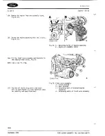 Preview for 606 page of Ford Escort RS Workshop Manual