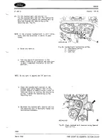 Preview for 718 page of Ford Escort RS Workshop Manual