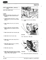 Preview for 776 page of Ford Escort RS Workshop Manual