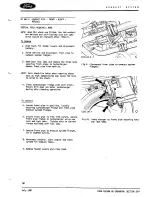 Preview for 787 page of Ford Escort RS Workshop Manual