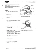 Preview for 843 page of Ford Escort RS Workshop Manual