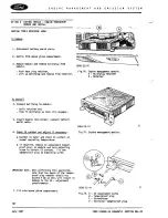 Preview for 848 page of Ford Escort RS Workshop Manual