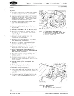 Предварительный просмотр 872 страницы Ford Escort RS Workshop Manual