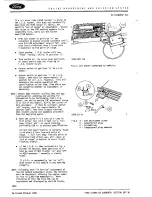 Preview for 879 page of Ford Escort RS Workshop Manual