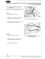 Preview for 903 page of Ford Escort RS Workshop Manual