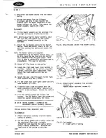 Предварительный просмотр 965 страницы Ford Escort RS Workshop Manual