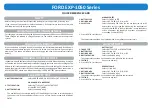 Ford EXP-1050 Series Quick Reference Card preview