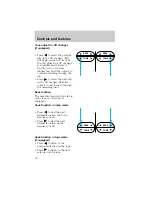 Предварительный просмотр 10 страницы Ford Explorer 1998 Manual