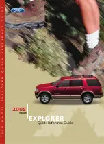 Предварительный просмотр 6 страницы Ford Explorer 2005 Quick Reference Manual