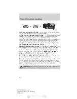 Предварительный просмотр 256 страницы Ford Explorer 2011 Owner'S Manual