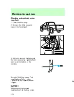 Предварительный просмотр 177 страницы Ford F-150 1997 Owner'S Manual