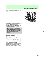 Предварительный просмотр 184 страницы Ford F-150 1997 Owner'S Manual