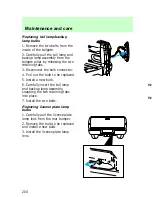 Предварительный просмотр 203 страницы Ford F-150 1997 Owner'S Manual