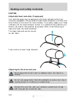 Предварительный просмотр 104 страницы Ford F-150 2001 Climate Control System Service Manual