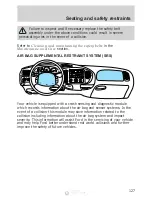 Предварительный просмотр 127 страницы Ford F-150 2001 Climate Control System Service Manual