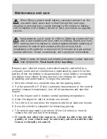 Предварительный просмотр 232 страницы Ford F-150 2001 Climate Control System Service Manual