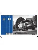 Предварительный просмотр 1 страницы Ford F-150 2014 Owner'S Manual