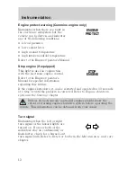 Предварительный просмотр 12 страницы Ford F-650 2001 Owner'S Manual