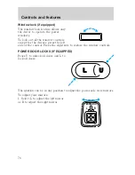 Предварительный просмотр 76 страницы Ford F-650 2001 Owner'S Manual