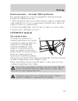 Предварительный просмотр 113 страницы Ford F-650 2001 Owner'S Manual