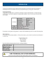 Preview for 3 page of Ford F10750E991 Operator'S Manual