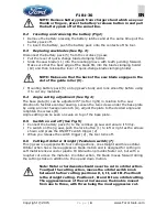 Preview for 10 page of Ford F181-30 Instruction Manual