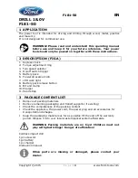 Предварительный просмотр 4 страницы Ford F181-50 Instruction Manual