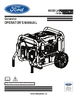 Preview for 1 page of Ford F2E425E991 Operator'S Manual