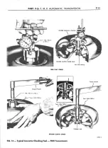 Предварительный просмотр 274 страницы Ford FAIRLANE ZF Series Repair Manual