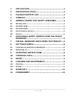 Ford FCA-50 Instruction Manual предпросмотр