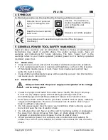 Предварительный просмотр 5 страницы Ford FE1-70 Instruction Manual