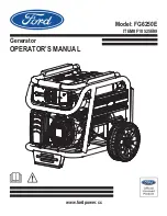 Ford FG6250E Operator'S Manual предпросмотр