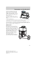 Предварительный просмотр 265 страницы Ford Five Hundred 2007 Owner'S Manual