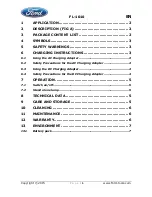 Предварительный просмотр 2 страницы Ford FL-1010 Instruction Manual