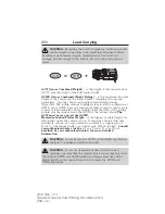 Preview for 251 page of Ford FLEX 2014 Owner'S Manual