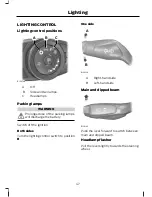 Предварительный просмотр 49 страницы Ford Focus 2005 Owner'S Manual