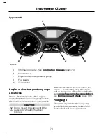 Предварительный просмотр 72 страницы Ford Focus 2005 Owner'S Manual