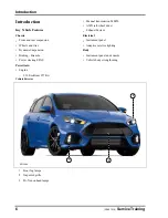 Предварительный просмотр 8 страницы Ford Focus RS 2016 Technical Service Training