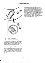 Предварительный просмотр 19 страницы Ford FOCUS RS 2017 Owner'S Manual Supplement